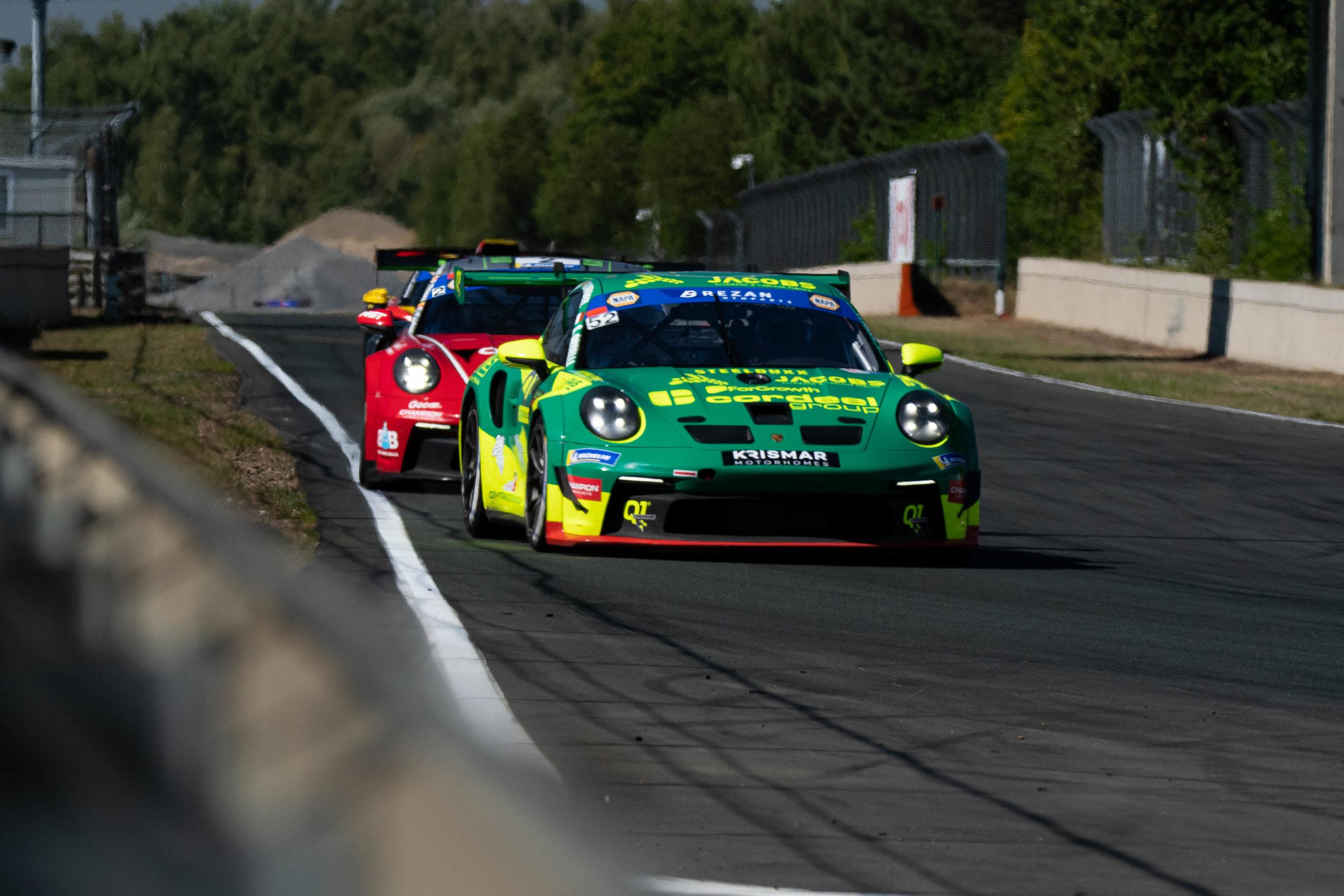 Belcar Zolder Q1 Trackracing met twee Porsche 992 GT3 Cup Welkom op