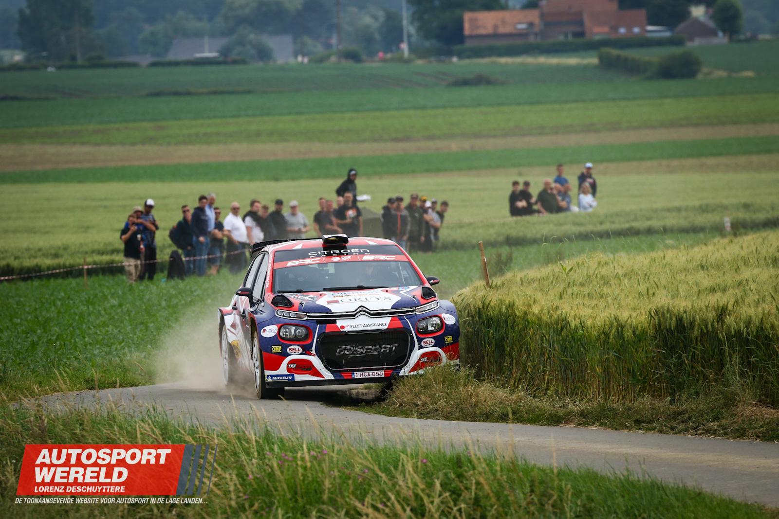 BRC Ieper Stéphane Lefebvre de snelste in shakedown Welkom op de