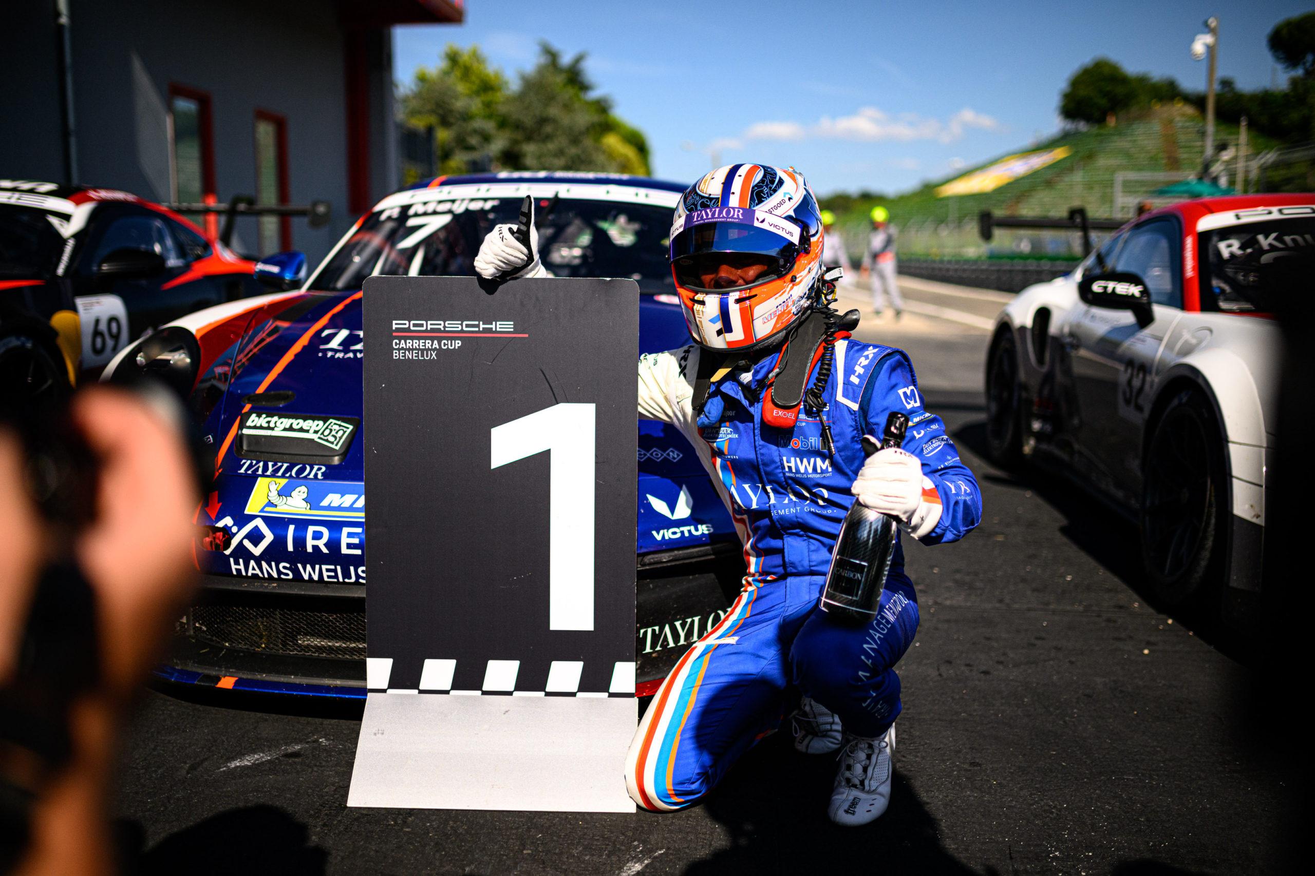 Porsche Carrera Cup Benelux Imola Rovanperä en Meijer sluiten eerste