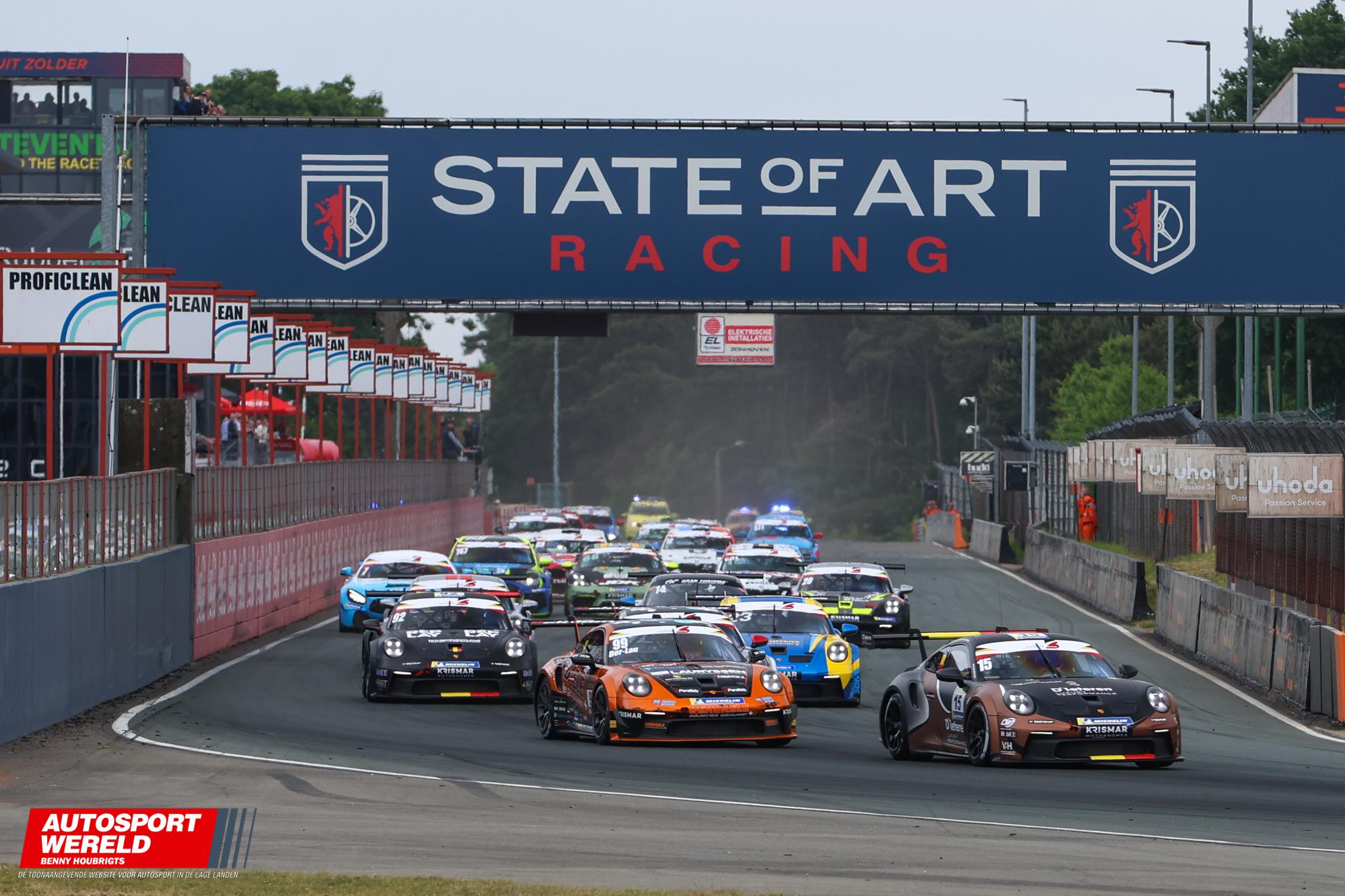 Belcar Zolder NRF: winst voor D’Ieteren Luxury Performance by NGT, met het trio Glenn Van Parijs, Cé