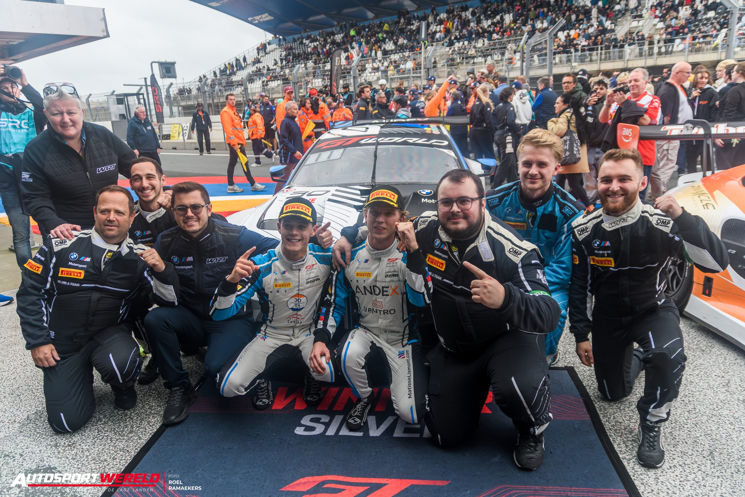 GT World Sprint - Zandvoort: Mclaren pakt eerste van het weekend, tweede titel voor Matisse Lismont 