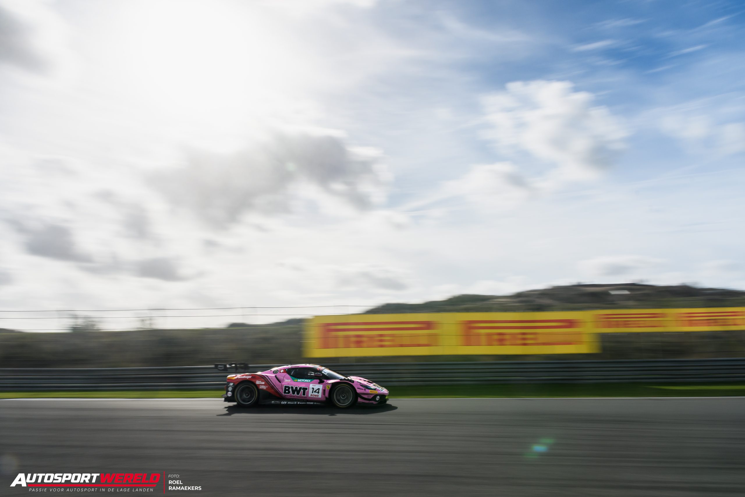 GT World Sprint - Zandvoort: pole voor Emil Frey Ferrari, Magnus en Machiels derde in Gold en Silver